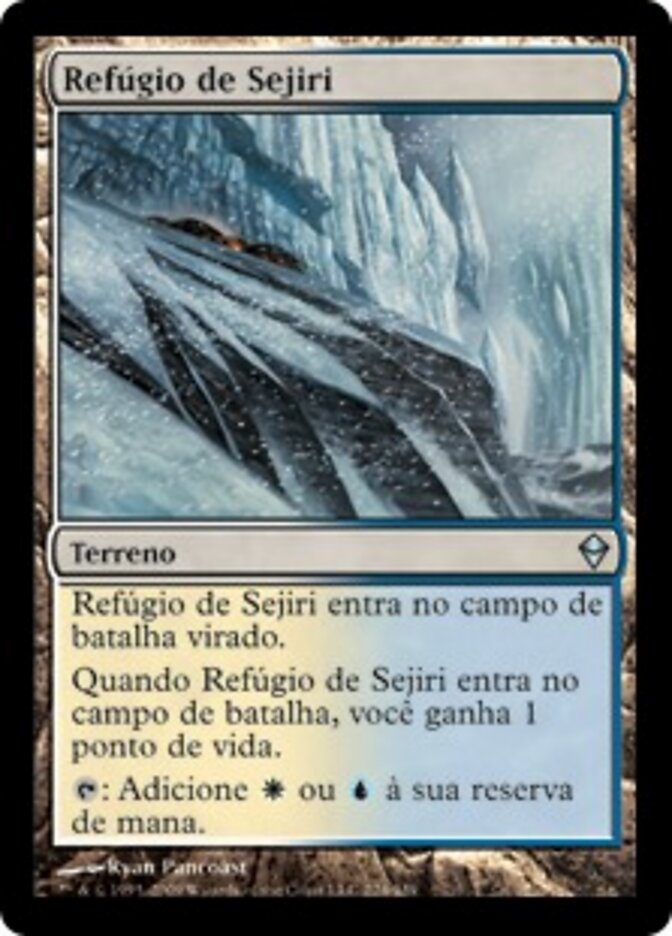Refúgio de Sejiri - Zendikar