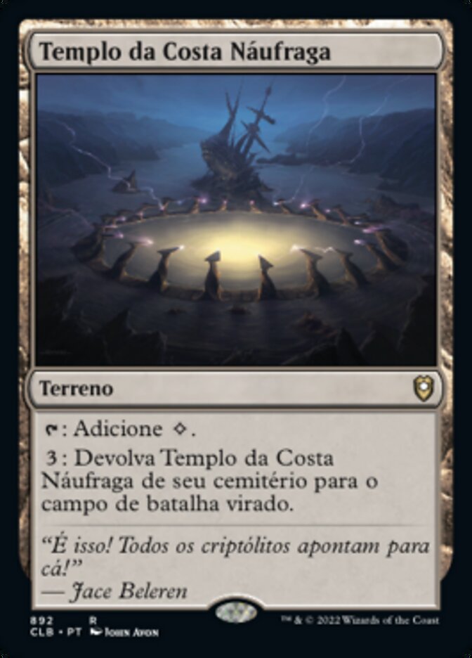 Templo da Costa Náufraga - Commander Legends: Battle for Baldur's Gate