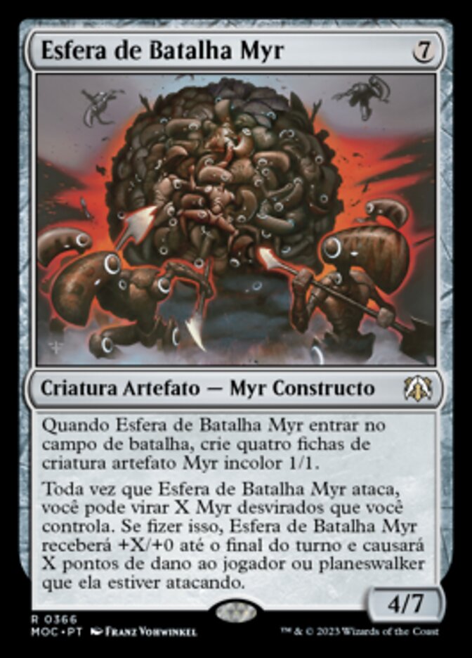 Esfera de Batalha Myr - March of the Machine Commander