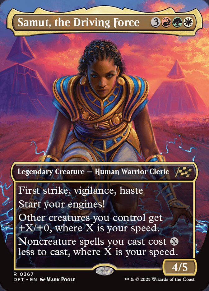 Samut, the Driving Force - Aetherdrift