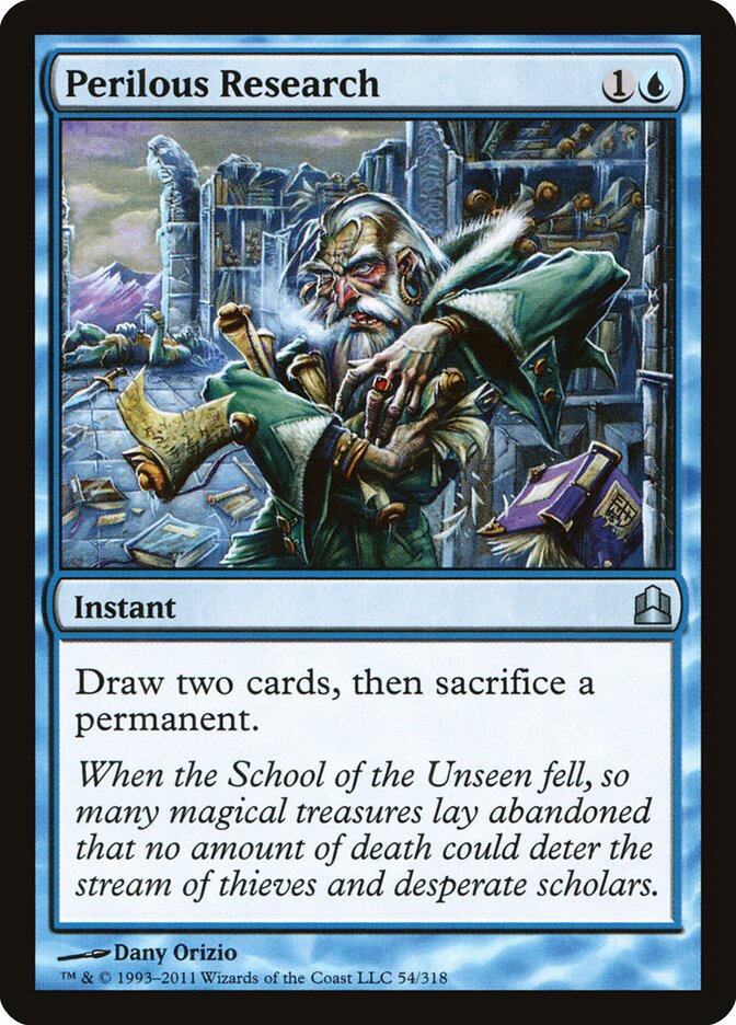 Perilous Research - Commander 2011