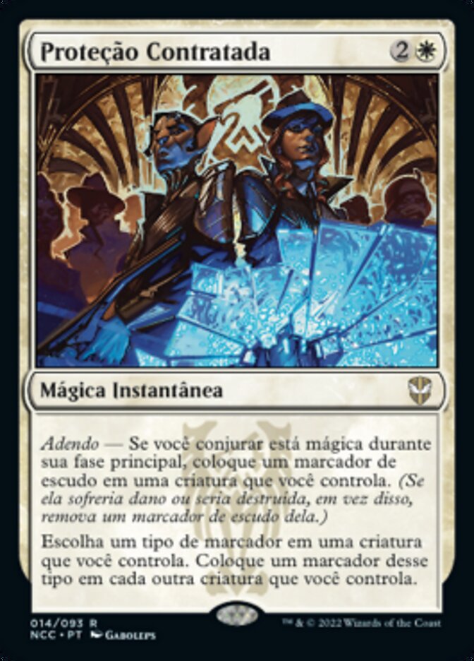 Proteção Contratada - New Capenna Commander