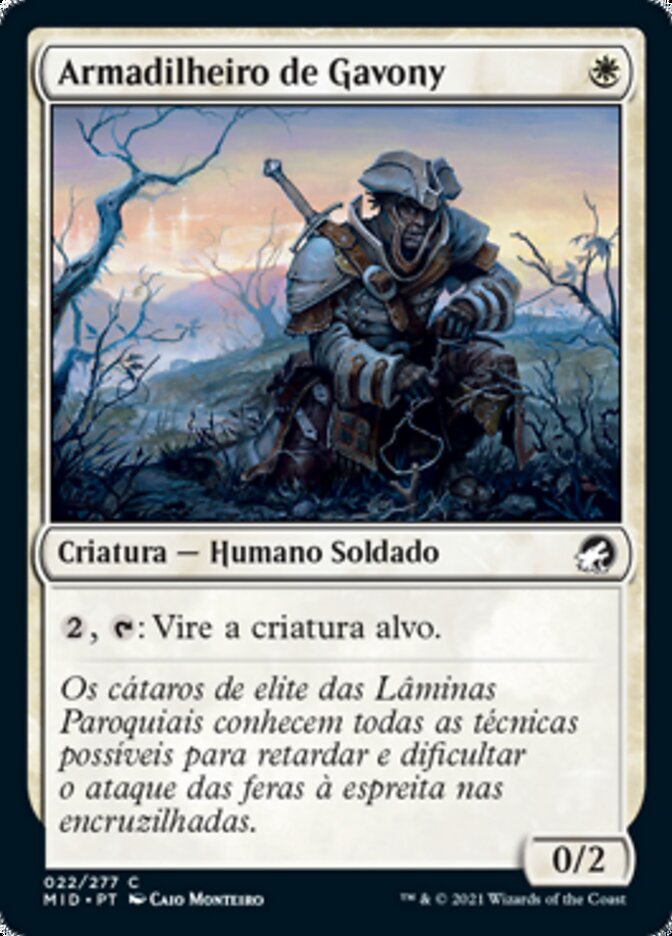 Armadilheiro de Gavony - Innistrad: Midnight Hunt