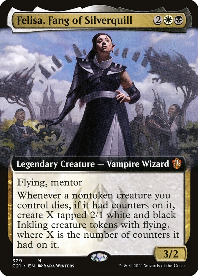 Felisa, Fang of Silverquill - Commander 2021