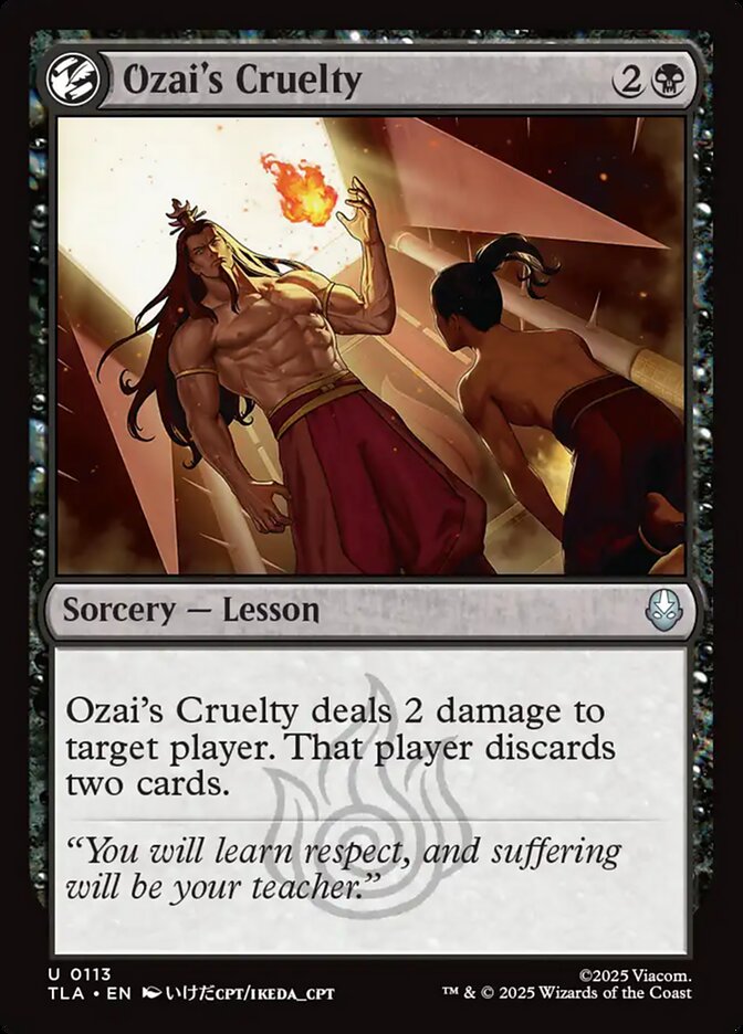 Ozai's Cruelty - Avatar: The Last Airbender