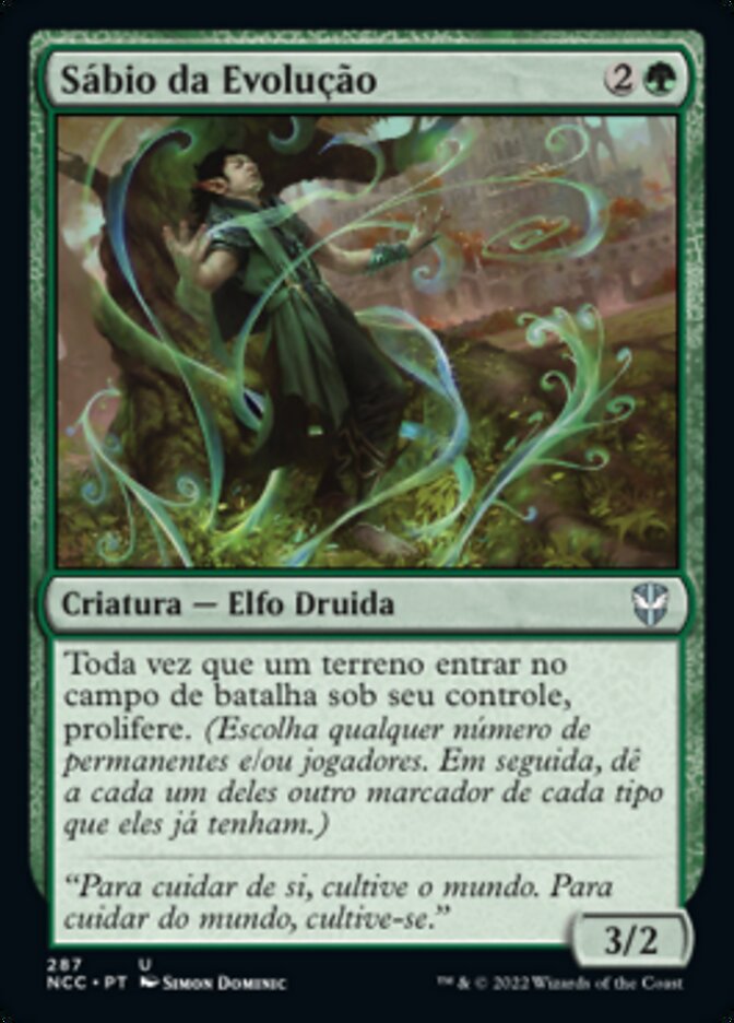 Sábio da Evolução - New Capenna Commander