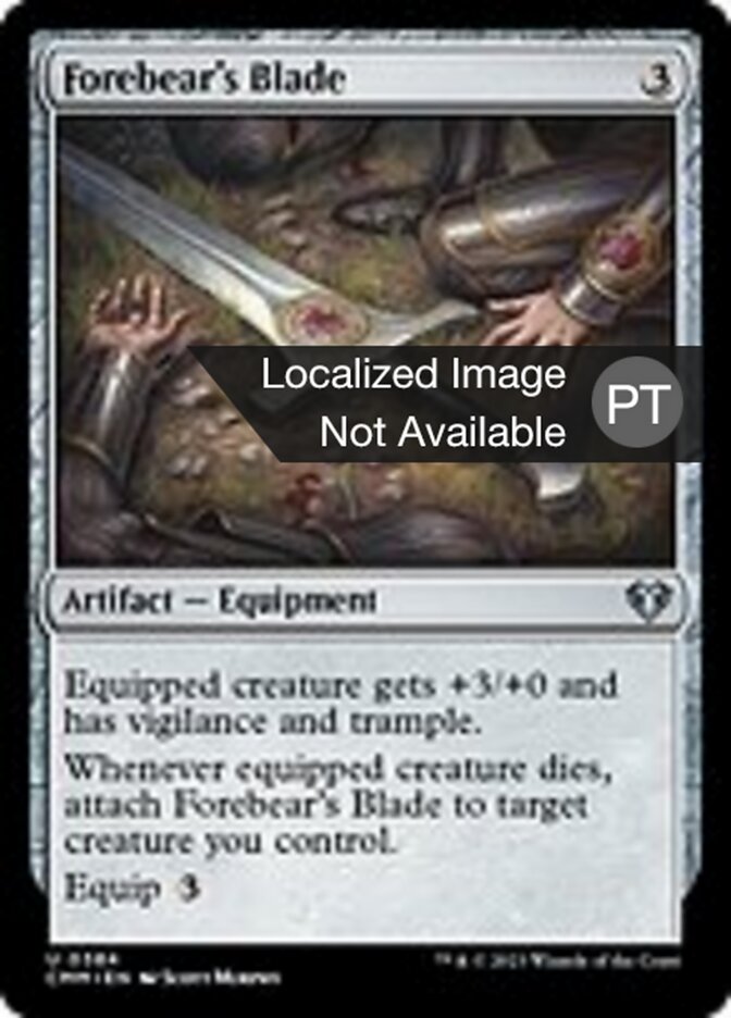 Lâmina dos Antepassados - Commander Masters