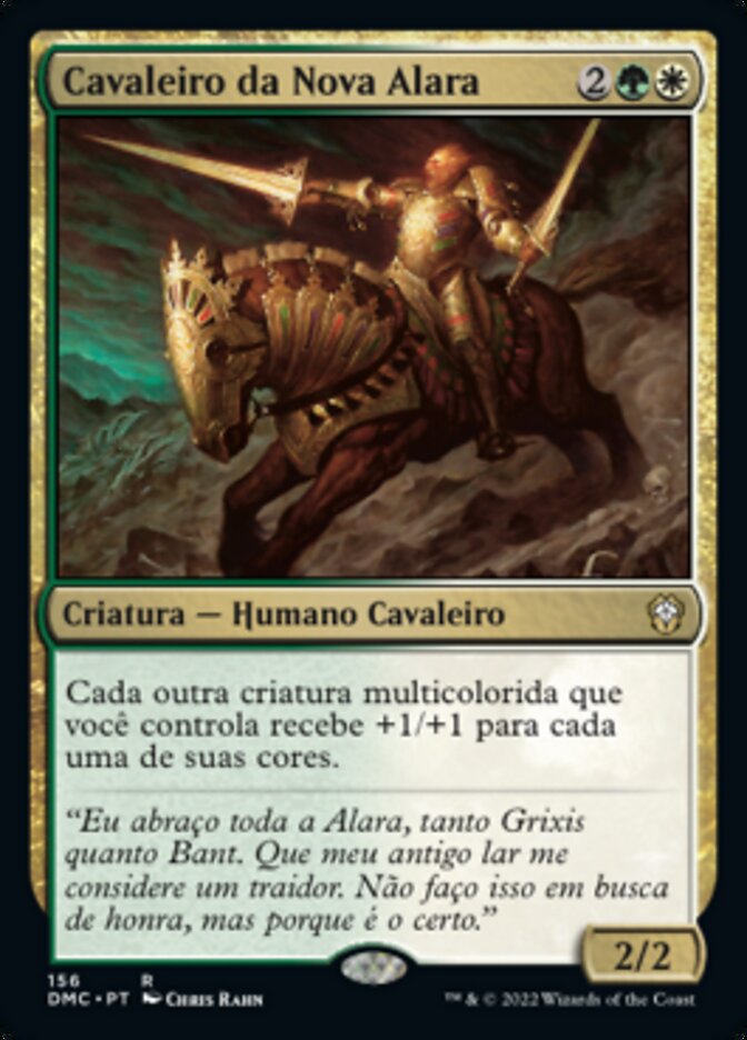 Cavaleiro da Nova Alara - Dominaria United Commander