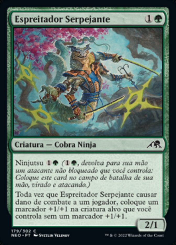 Espreitador Serpejante - Kamigawa: Neon Dynasty
