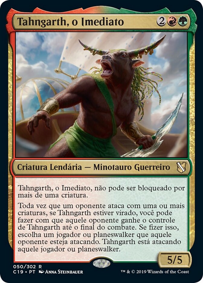 Tahngarth, o Imediato - Commander 2019