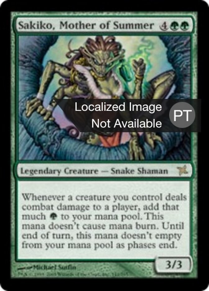 Sakiko, Mãe do Verão - Betrayers of Kamigawa