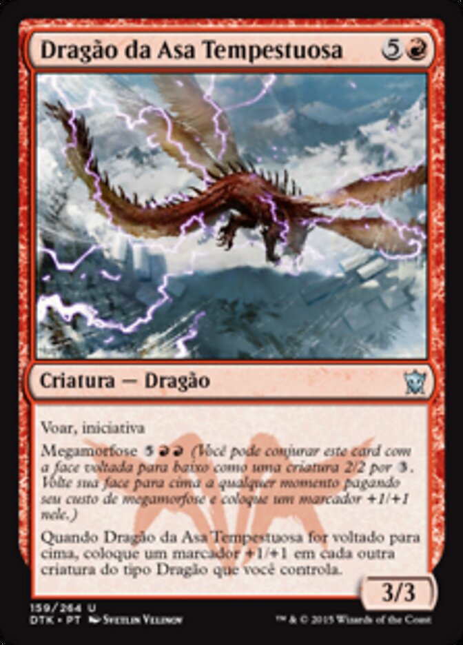 Dragão da Asa Tempestuosa - Dragons of Tarkir