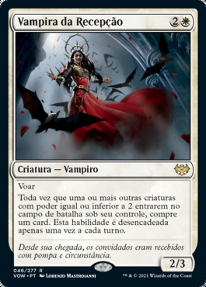 Vampira da Recepção - Innistrad: Crimson Vow