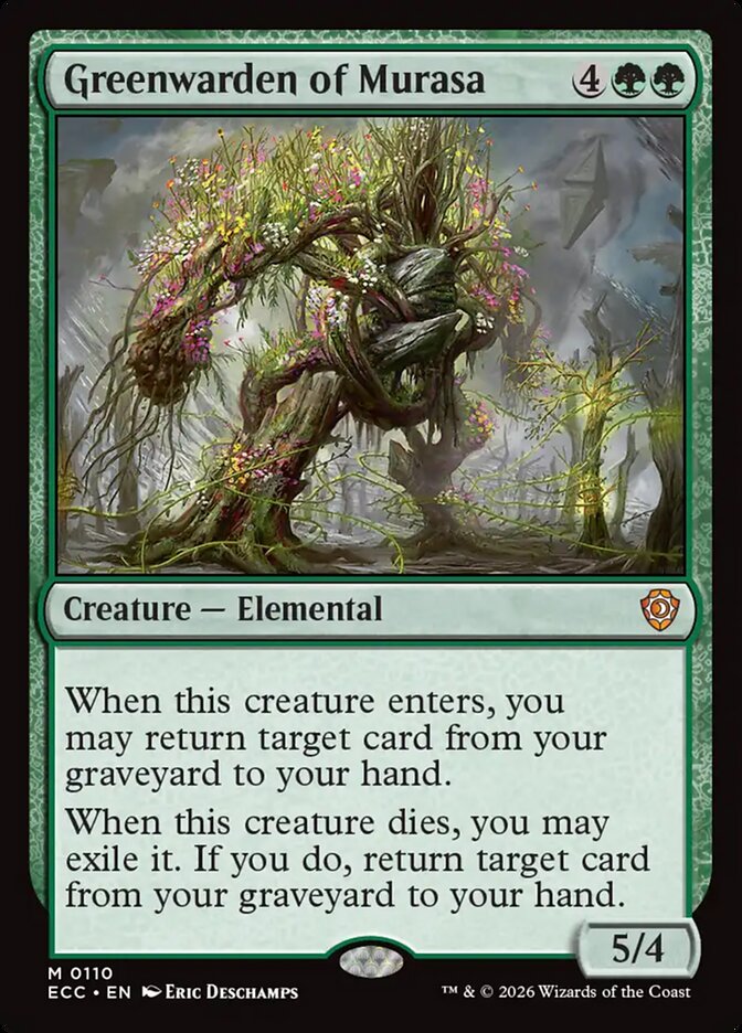 Greenwarden of Murasa - Lorwyn Eclipsed Commander