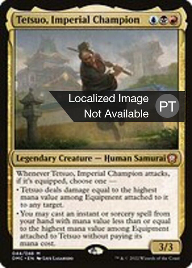 Tetsuo, Campeão Imperial - Dominaria United Commander