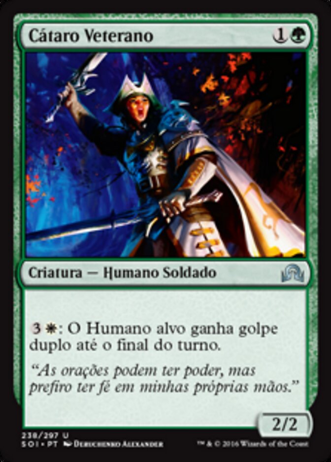 Cátaro Veterano - Shadows over Innistrad