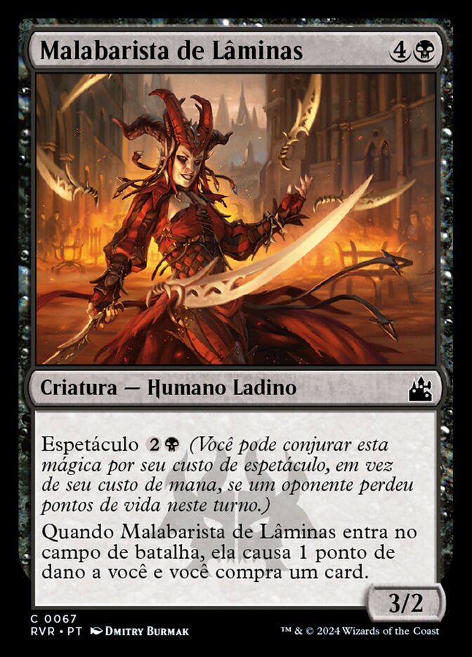 Malabarista de Lâminas - Ravnica Remastered