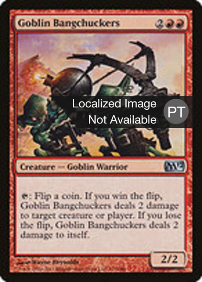 Goblins Lançadores de Estrondo - Magic 2012