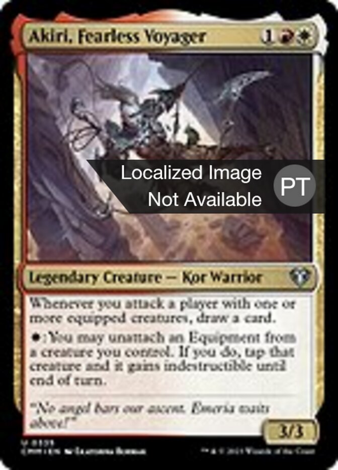 Akiri, Viajante Destemida - Commander Masters