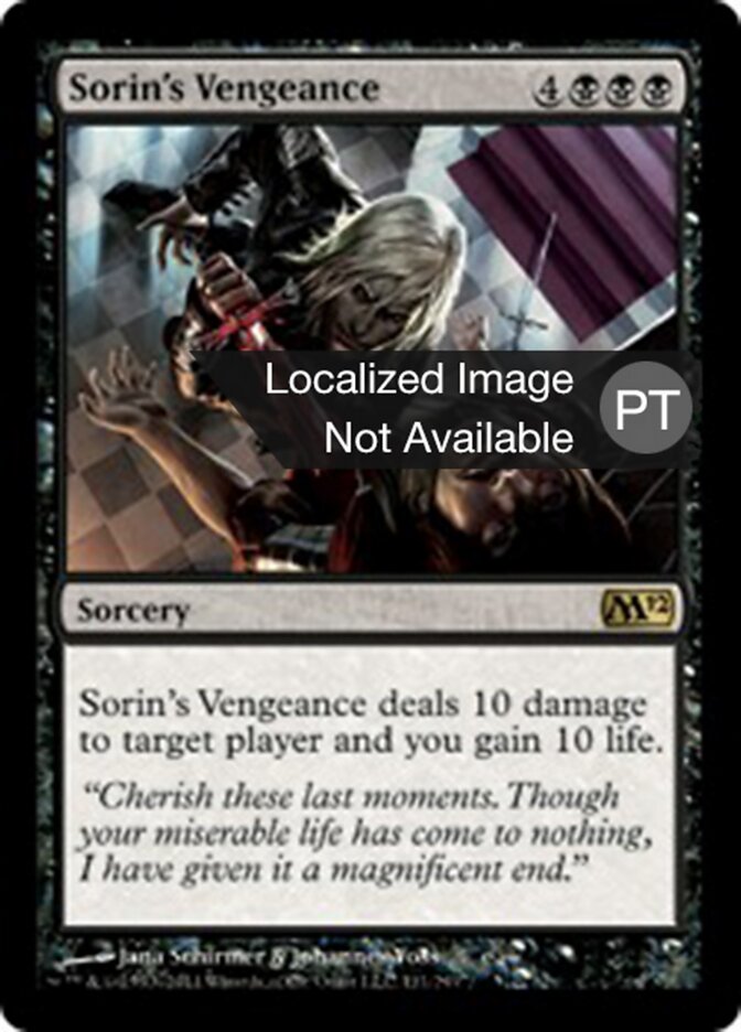 Vingança de Sorin - Magic 2012