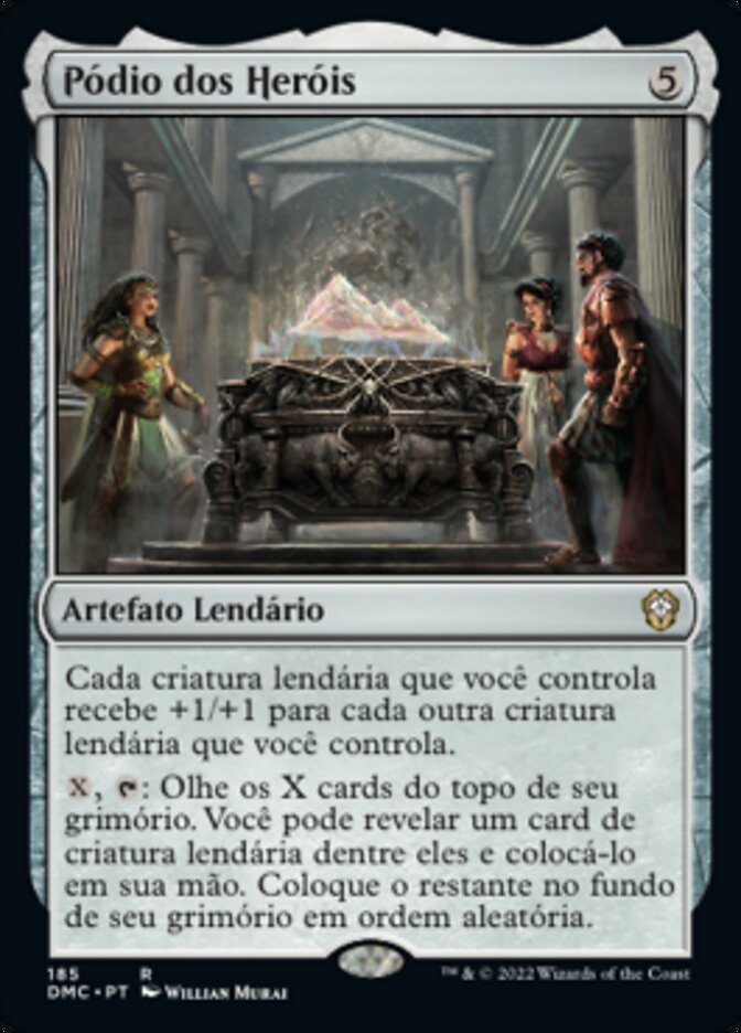 Pódio dos Heróis - Dominaria United Commander