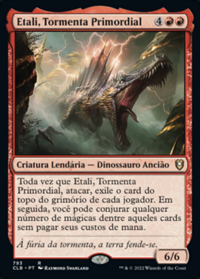 Etali, Tormenta Primordial - Commander Legends: Battle for Baldur's Gate