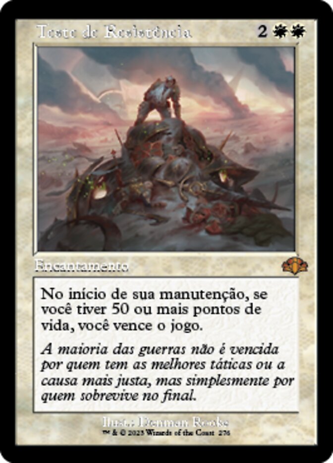 Teste de Resistência - Dominaria Remastered