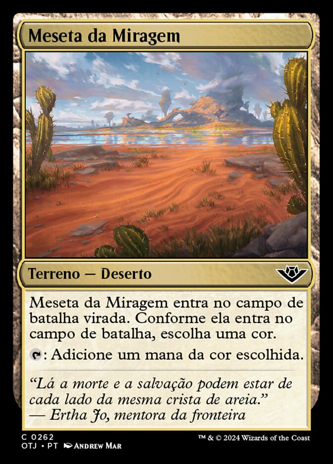 Meseta da Miragem - Outlaws of Thunder Junction