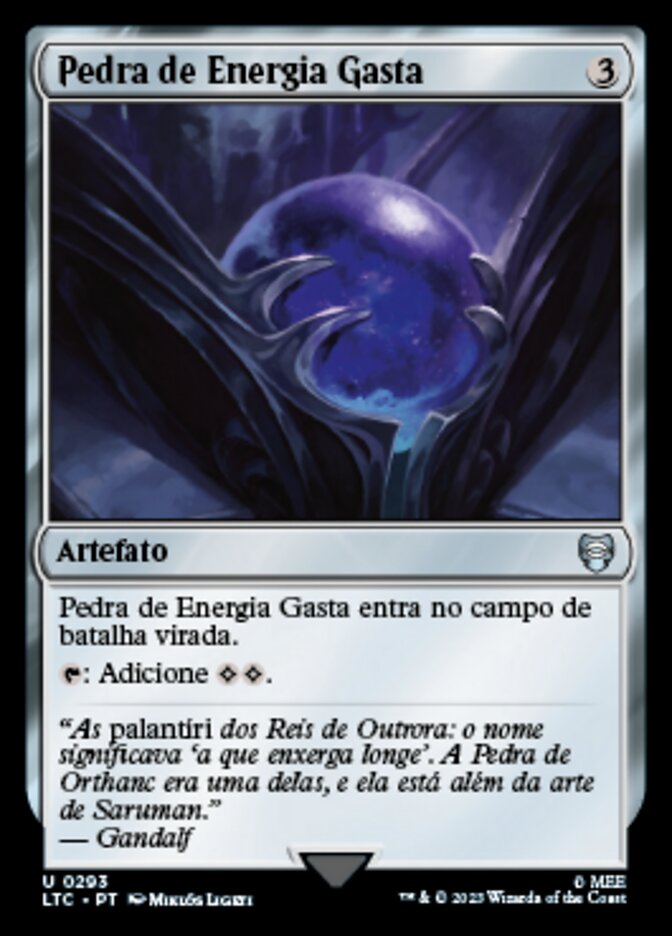Pedra de Energia Gasta - Tales of Middle-earth Commander