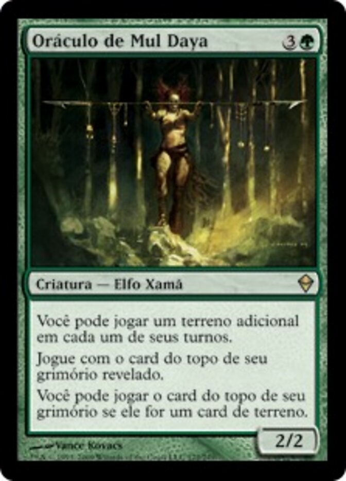Oráculo de Mul Daya - Zendikar