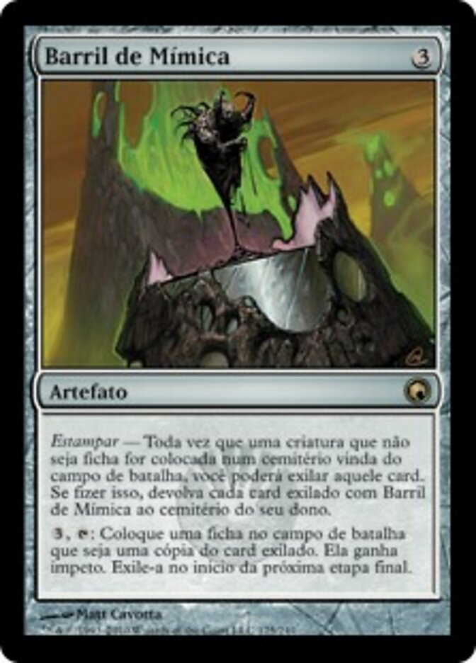 Barril de Mímica - Scars of Mirrodin