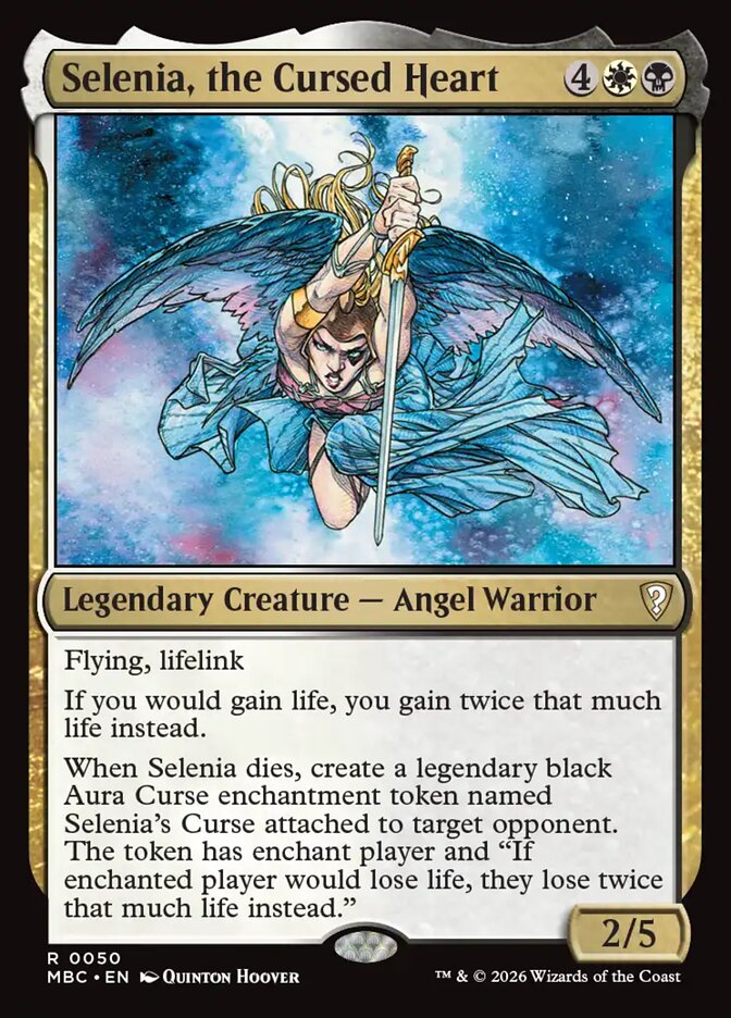 Selenia, the Cursed Heart - Mystery Booster Commander Edition