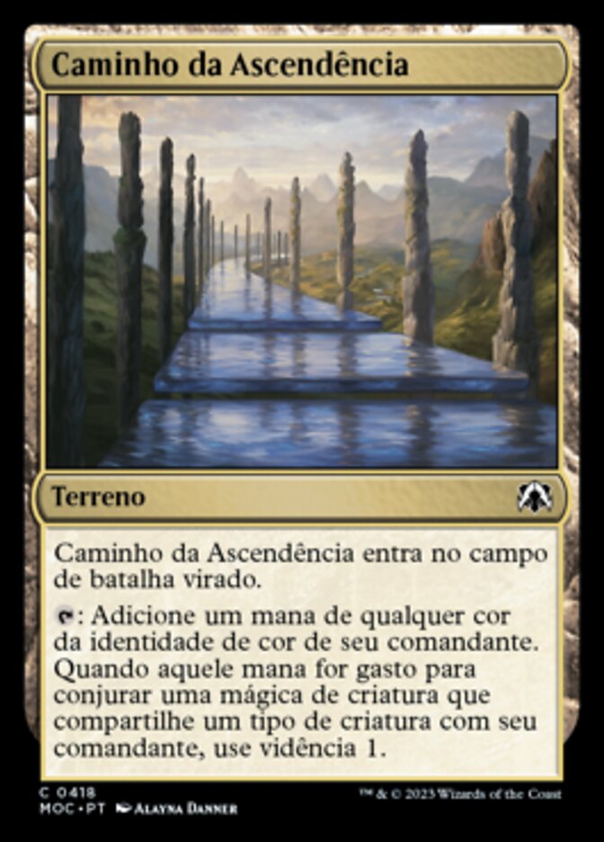 Caminho da Ascendência - March of the Machine Commander