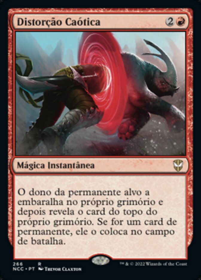 Distorção Caótica - New Capenna Commander