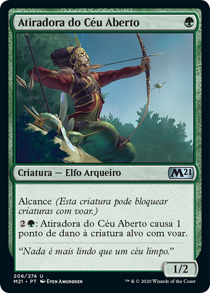Atiradora do Céu Aberto - Core Set 2021