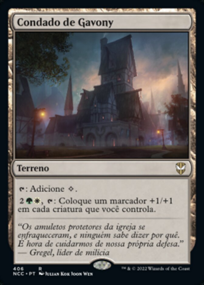 Condado de Gavony - New Capenna Commander