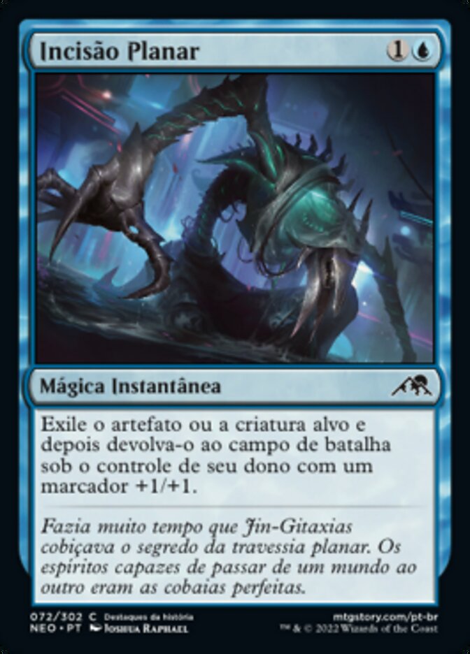 Incisão Planar - Kamigawa: Neon Dynasty