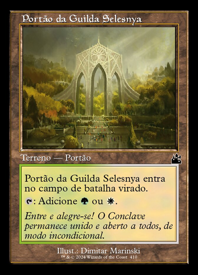 Portão da Guilda Selesnya - Ravnica Remastered