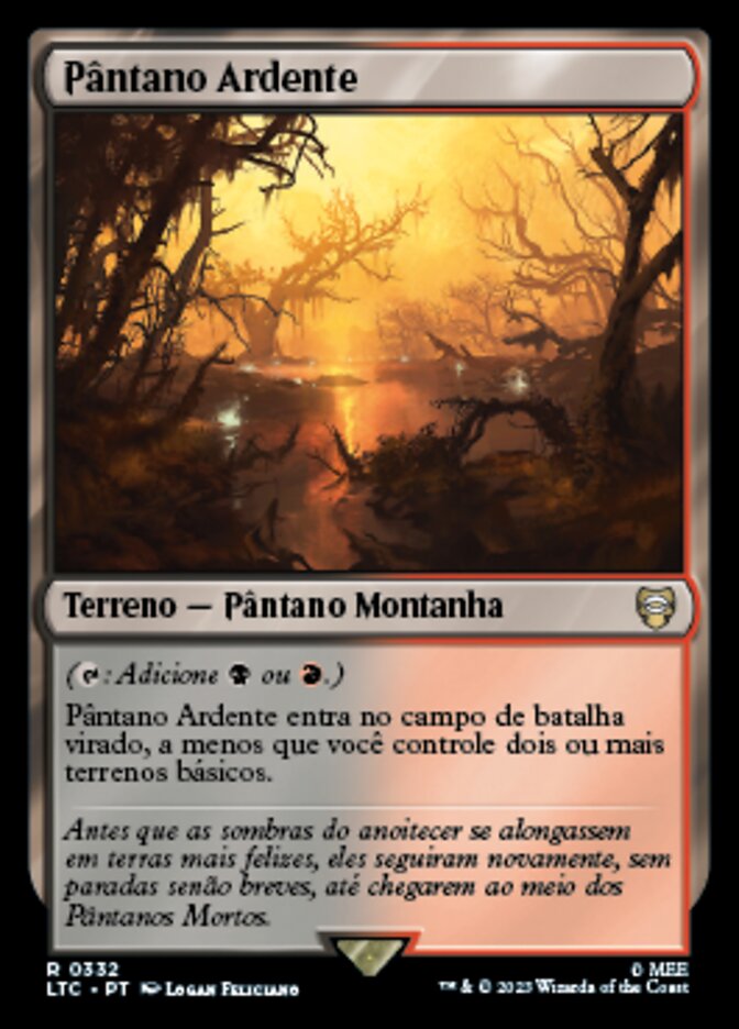Pântano Ardente - Tales of Middle-earth Commander