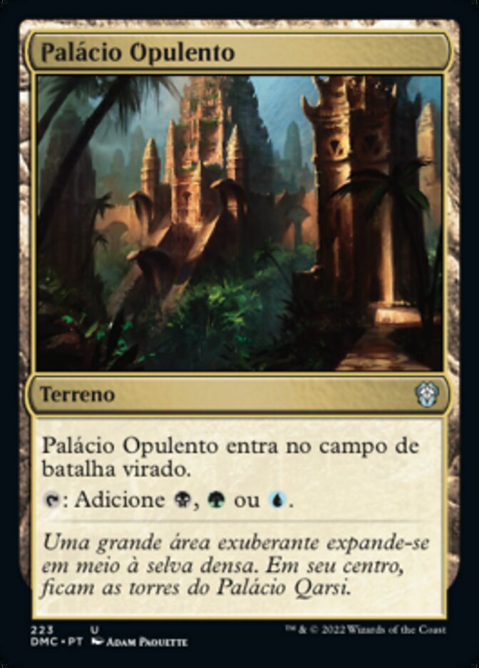 Palácio Opulento - Dominaria United Commander