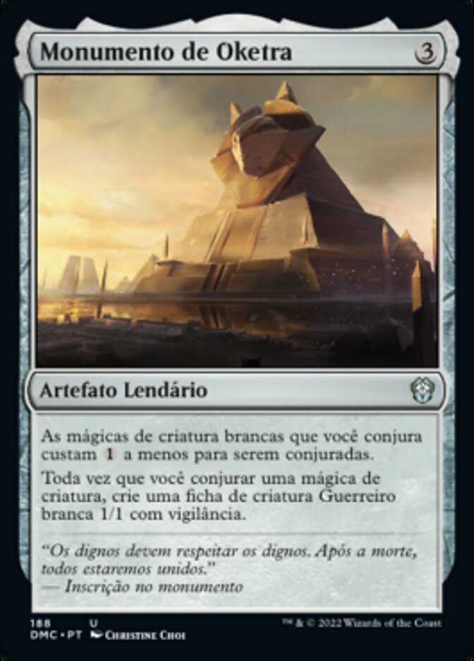 Monumento de Oketra - Dominaria United Commander