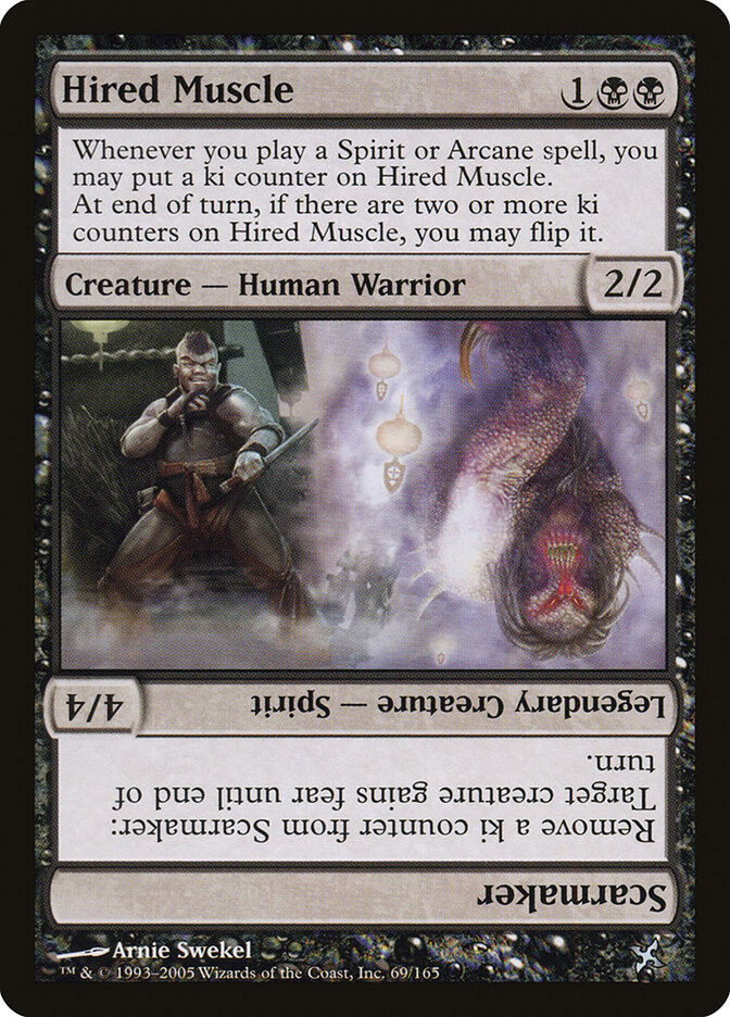 Hired Muscle // Scarmaker - Betrayers of Kamigawa