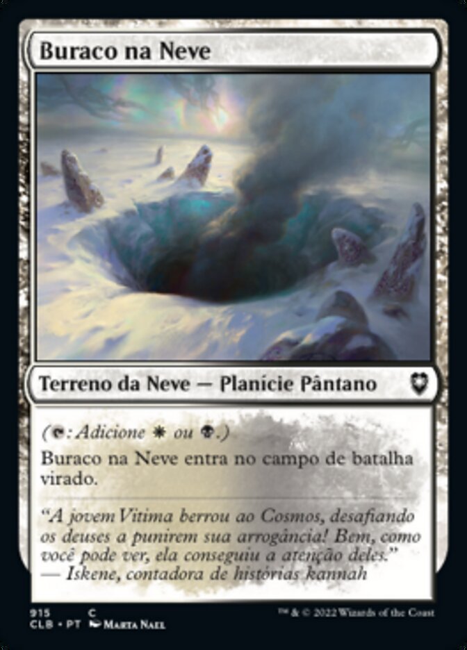 Buraco na Neve - Commander Legends: Battle for Baldur's Gate