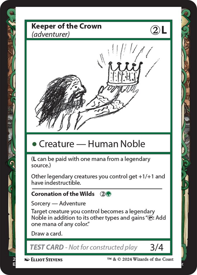 Keeper of the Crown // Coronation of the Wilds - Mystery Booster 2