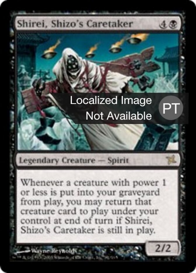 Shirei, Vigia de Shizo - Betrayers of Kamigawa