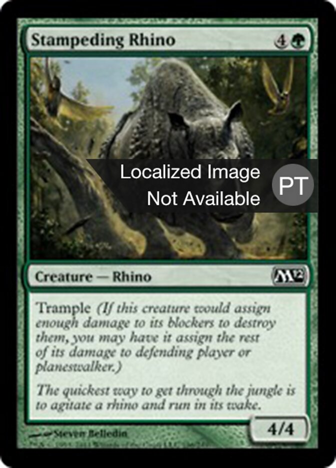 Rinoceronte Desembestado - Magic 2012