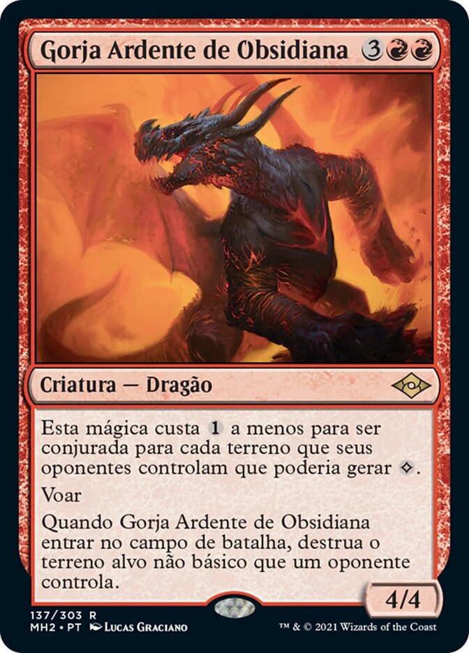 Gorja Ardente de Obsidiana - Modern Horizons 2