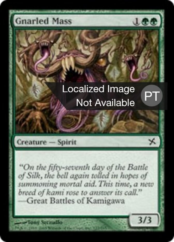 Massa Retorcida - Betrayers of Kamigawa