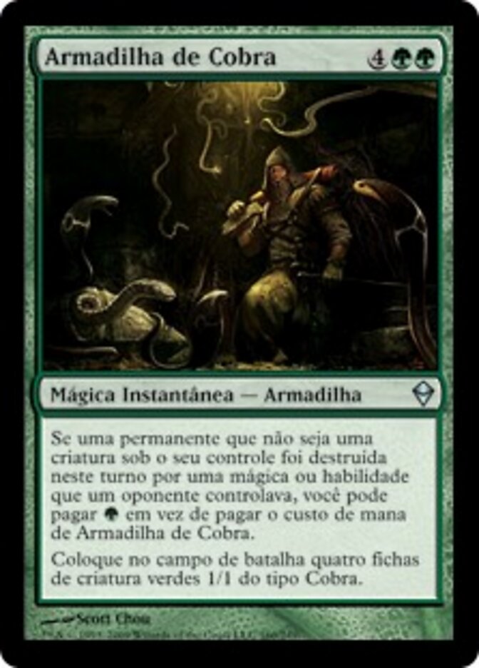 Armadilha de Cobra - Zendikar