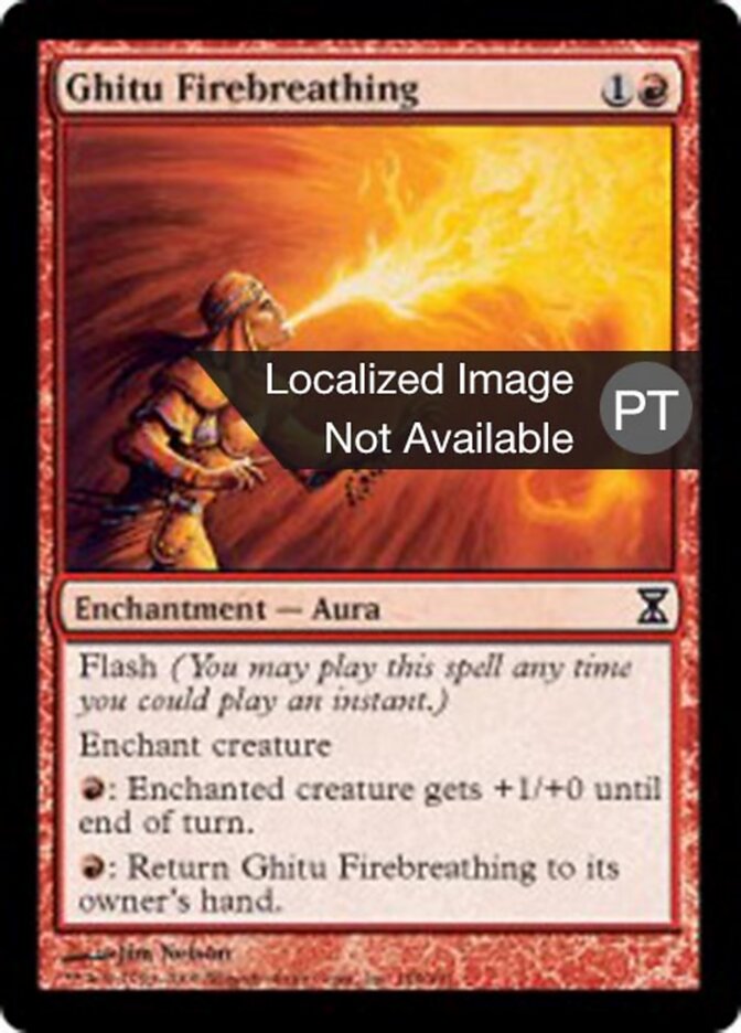 Ghitu Hálito de Fogo - Time Spiral